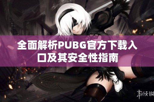 全面解析PUBG官方下载入口及其安全性指南