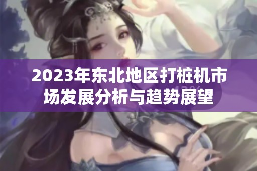 2023年东北地区打桩机市场发展分析与趋势展望