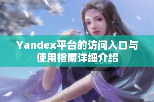 Yandex平台的访问入口与使用指南详细介绍