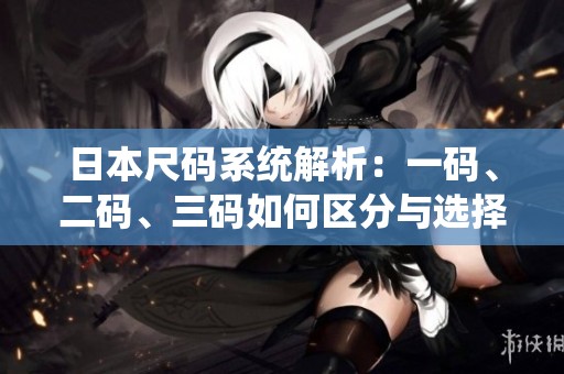 日本尺码系统解析：一码、二码、三码如何区分与选择