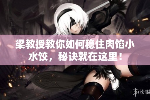 梁教授教你如何稳住肉馅小水饺，秘诀就在这里！