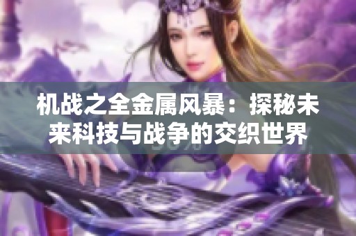 机战之全金属风暴：探秘未来科技与战争的交织世界