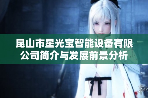 昆山市星光宝智能设备有限公司简介与发展前景分析