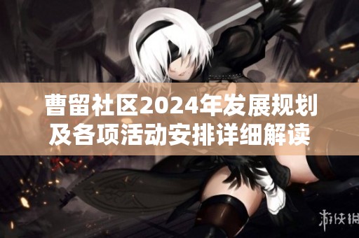 曹留社区2024年发展规划及各项活动安排详细解读