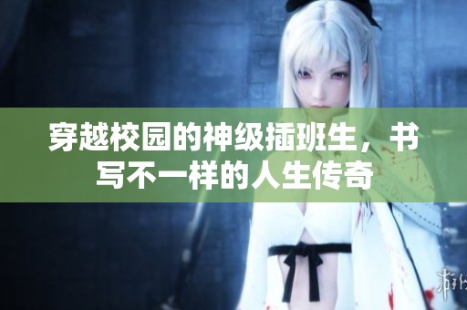 穿越校园的神级插班生，书写不一样的人生传奇