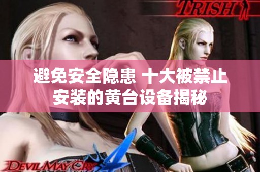 避免安全隐患 十大被禁止安装的黄台设备揭秘