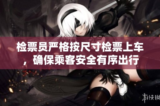 检票员严格按尺寸检票上车，确保乘客安全有序出行
