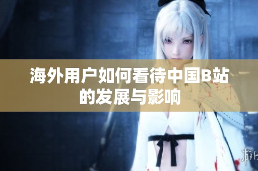 海外用户如何看待中国B站的发展与影响