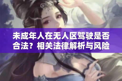 未成年人在无人区驾驶是否合法？相关法律解析与风险评估