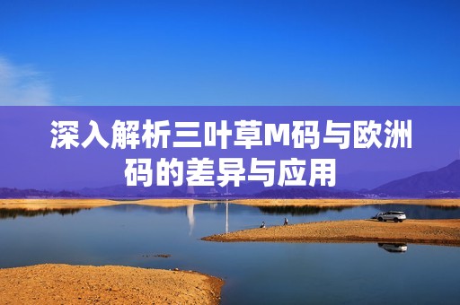 深入解析三叶草M码与欧洲码的差异与应用